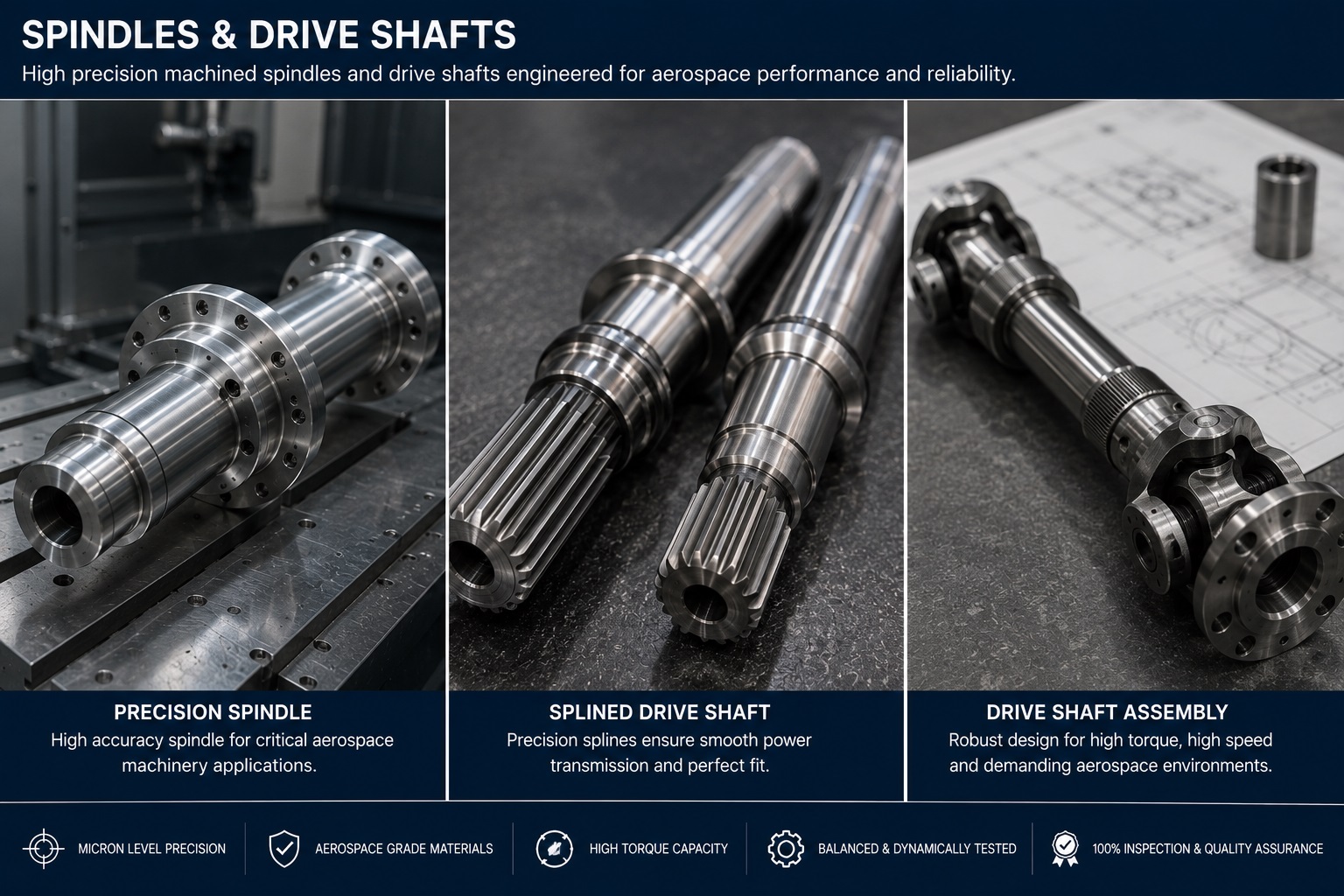 Spindles & Drive Shafts